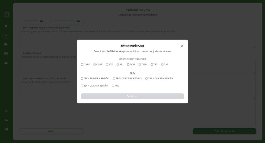 Modelo de contrarrazões