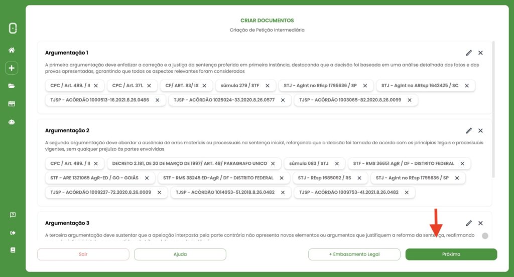 Modelo de contrarrazões de apelação