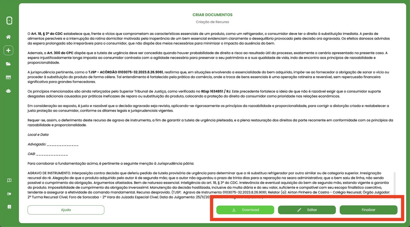 IMG_8247 agravo de instrumento