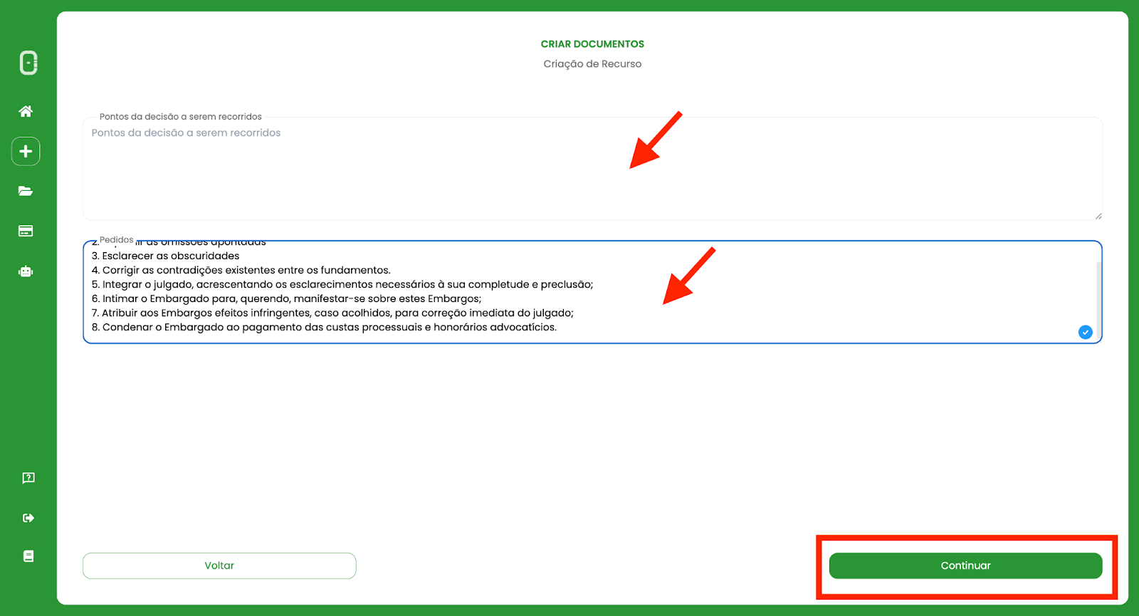 modelo Embargos de Declaração Tributário