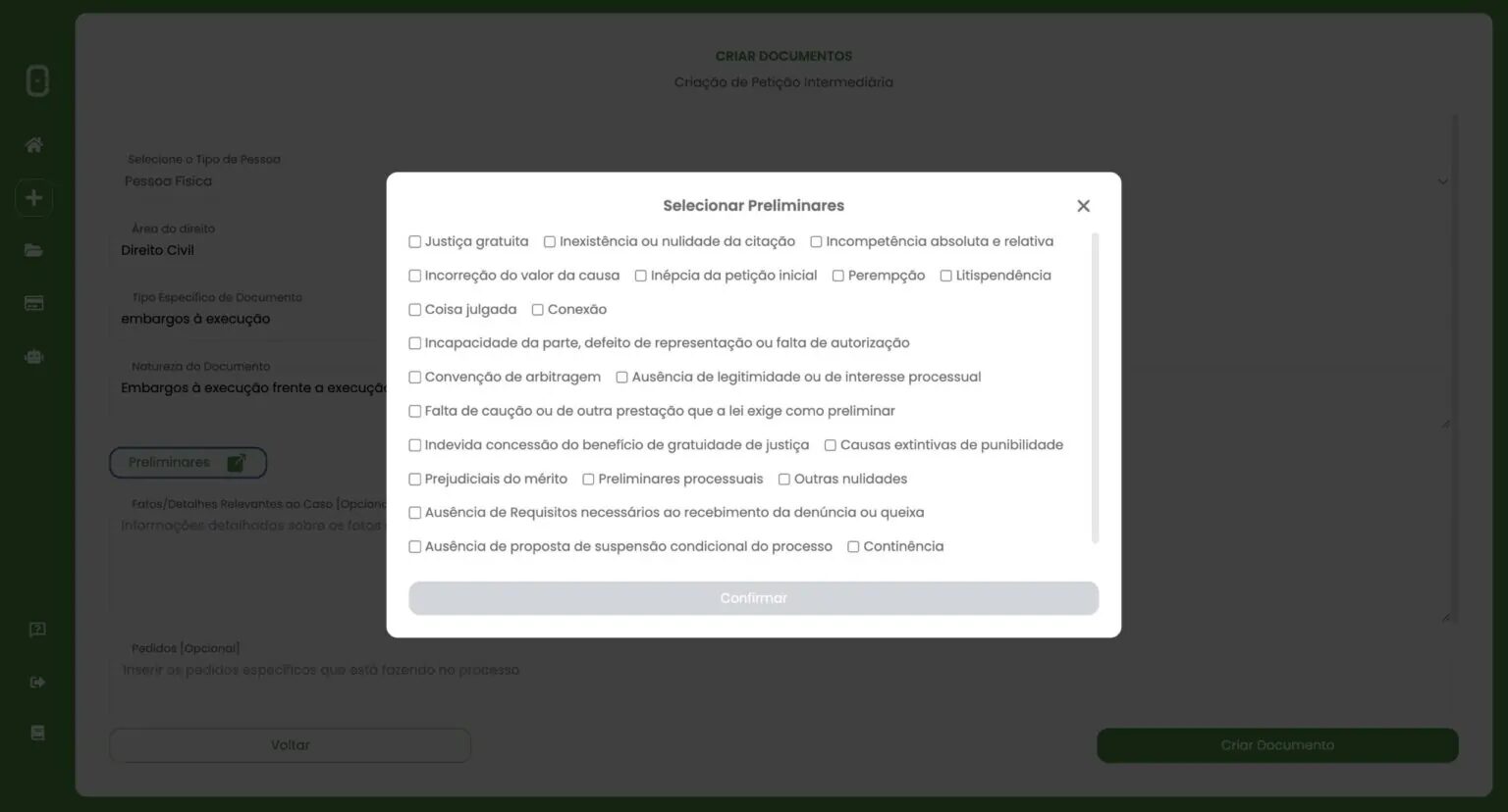 Jurisprudência real IA