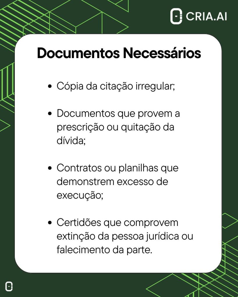 Exceção de Pré-Executividade Eficiente