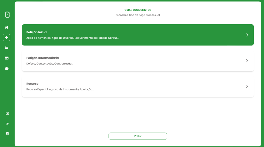 Cria.AI Ação de curatela