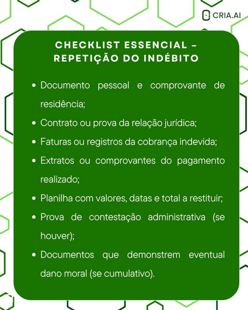 Repetição do Indébito